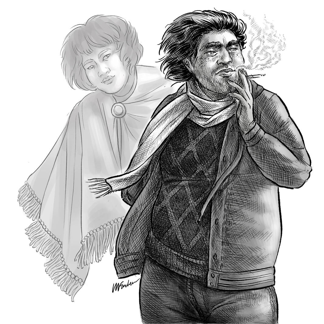 Cortez and Eleven (from Heirs of the Veil by Phineas Klier)